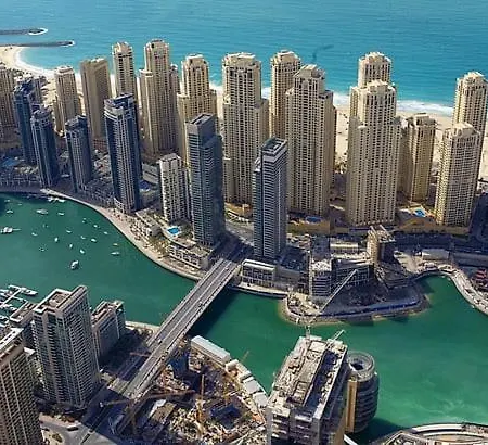 Spacious 4 Bedroom Apartment In Jbr, 5-Min Walk To The Beach, Marina Views Дубай Экстерьер фото