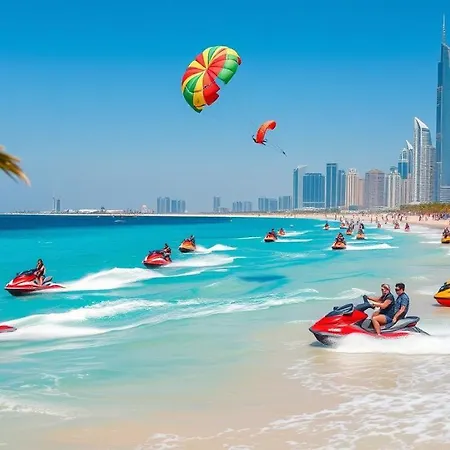 Spacious 4 Bedroom Apartment In Jbr, 5-Min Walk To The Beach, Marina Views Дубай Экстерьер фото