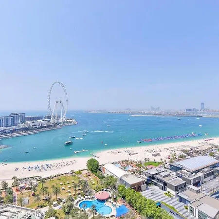 Spacious 4 Bedroom Apartment In Jbr, 5-Min Walk To The Beach, Marina Views Дубай Экстерьер фото