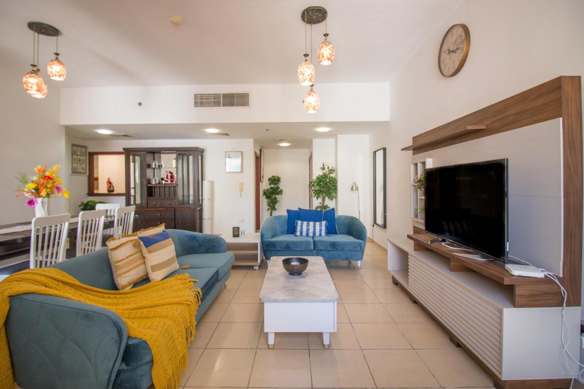 Apartment Spacious 4 Bedroom In Jbr, 5-min Walk To The Beach, Marina Views *
